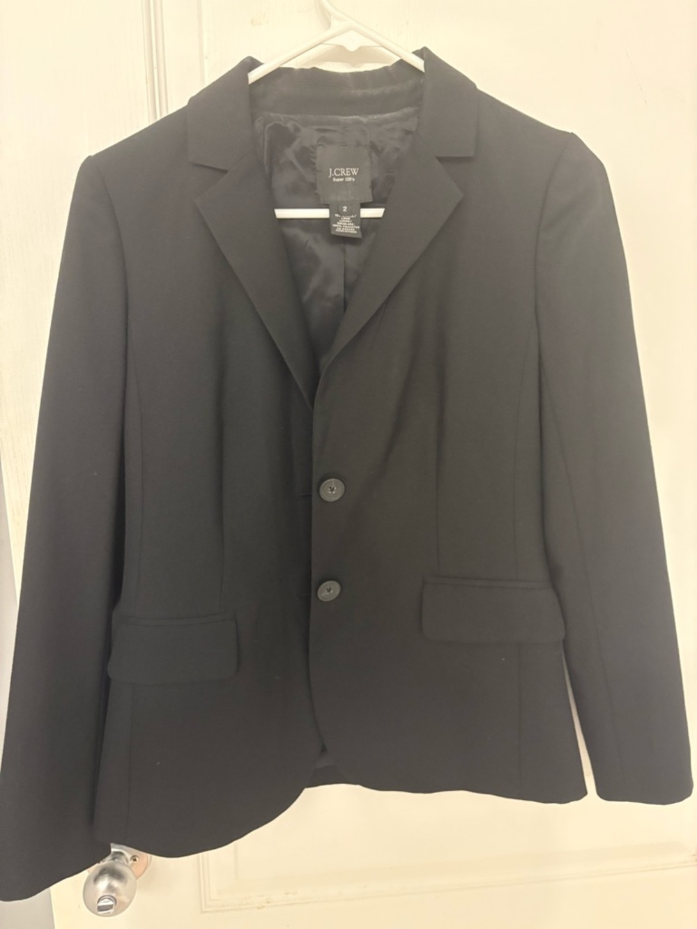 J. Crew Women’s Black Tailored Blazer
